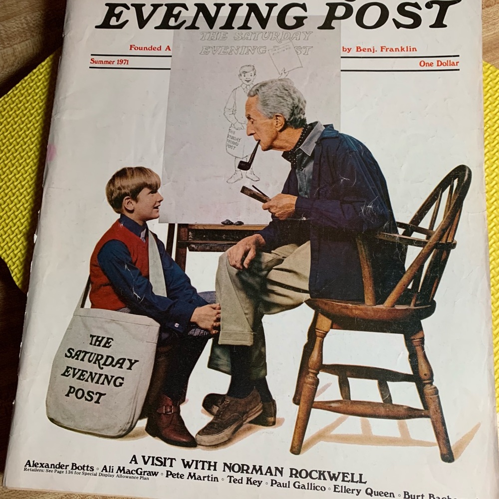 Vintage magazine